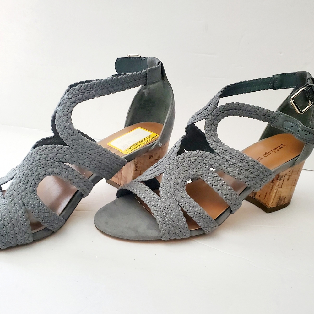 Indigo Gray Heels Elegant and Versatile